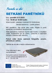 Setkání pamětníků - 23.5.2022