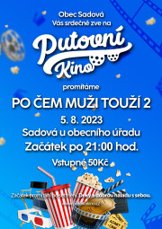 Putovní kino v Sadové 5.8.2023