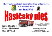 Hasičský ples 24. 2. 2024