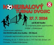 Nohejbal a kapela DC Band - 27.7.2024