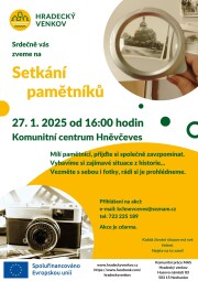 Setkání pamětníků - 27.1.2025