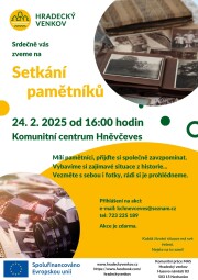Setkání pamětníků - 24.2.2025