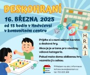 Deskohraní - 16.3.2025