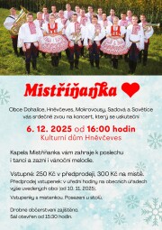MISTŘÍŇANKA - 6.12.2025