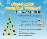 Předvánoční sousedské setkání - 19.12.2025