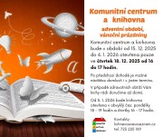 Knihovna - otvírací doba advent, vánoční prázdniny