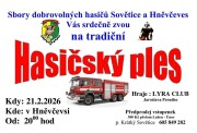 Hasičský ples 21. 2. 2026