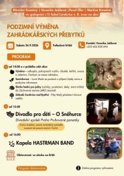 Výměna zahrádkářských přebytků - 26.9. - Cerekvice