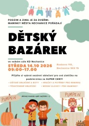 Dětský bazárek - Smiřice 14.10.2026