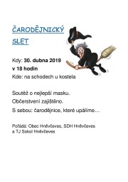 2019-04-30 Čarodky