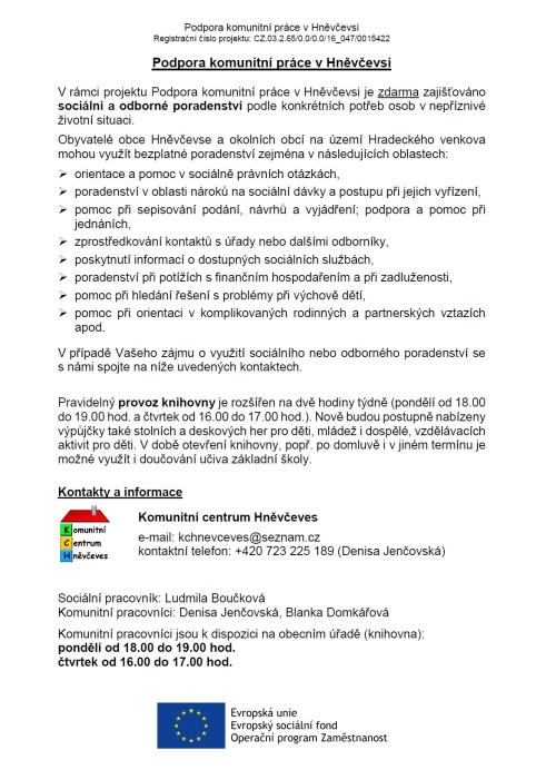 Bližší informace