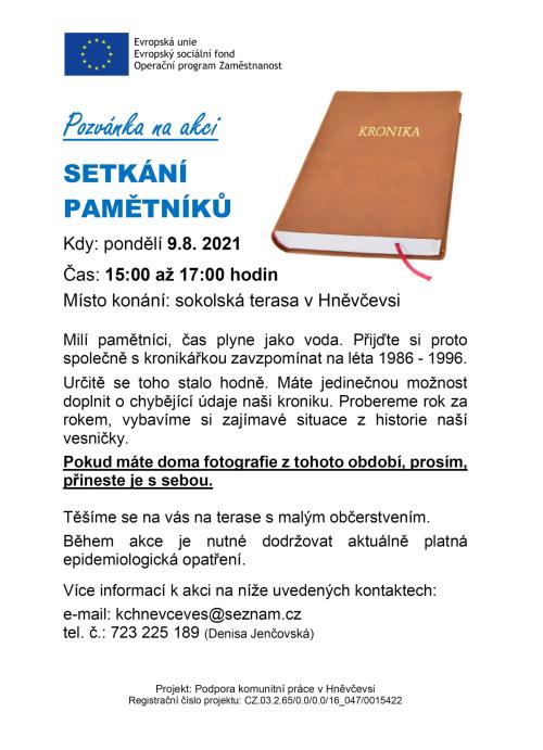 Pozvánka na akci