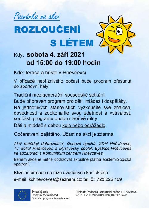 Pozvánka na akci