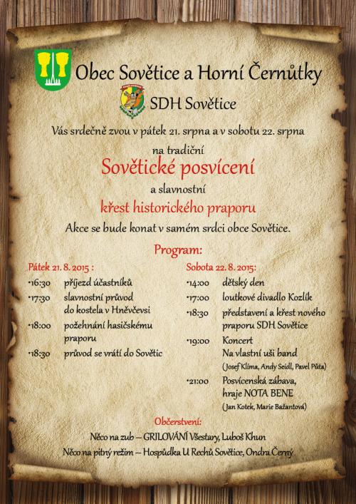 Pozvánka do Sovětic